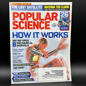 2011 Popular Science: Smarter Crash Test Dummy, Fastest Roller Coaster